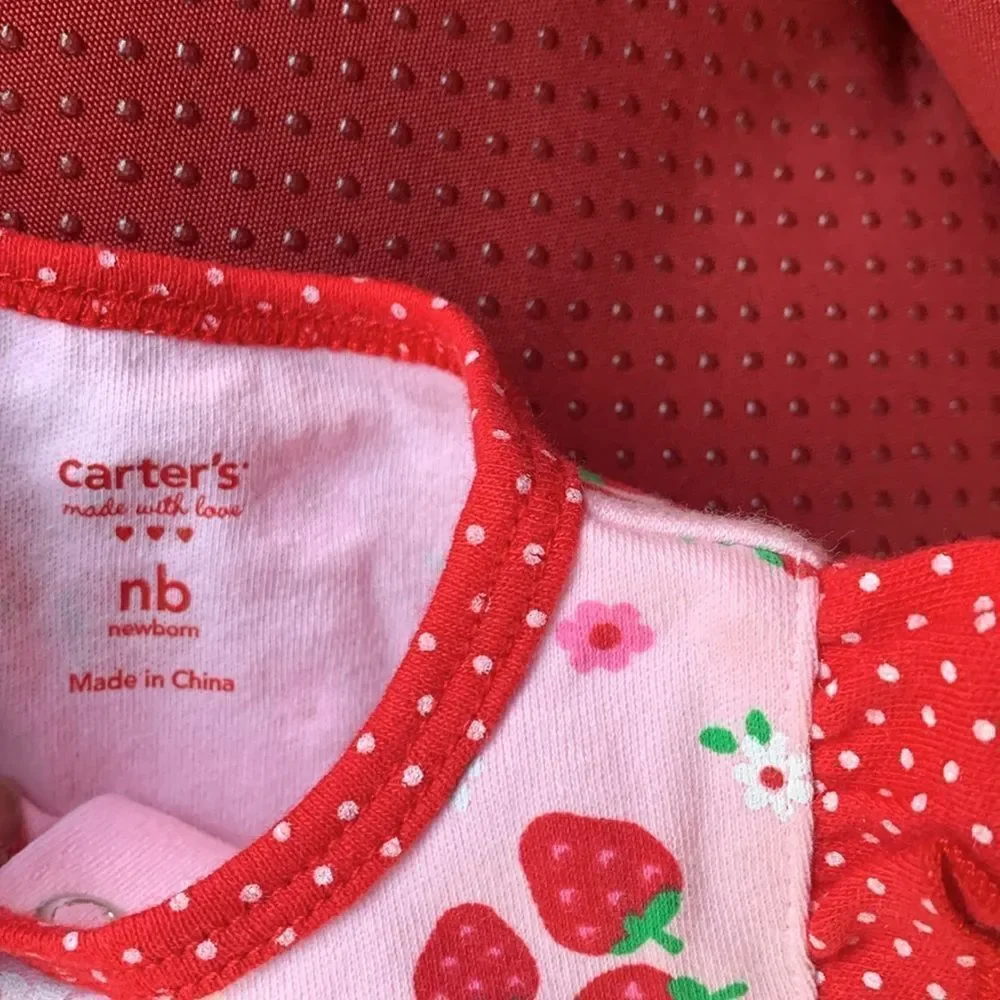 Take 50% OFF- Carter’s 2pcs Mix Tops, Size-NB